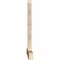 Ekena Millwork Eugene Smooth Timber Gable Bracket, Douglas Fir, 84"W x 53"H x 3 1/2"D x 5 1/2"F, 15/12 Pitch GBW084X53X0406EUG00SDF - alternate 2